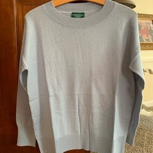 NEW IN BAG Hammacher Schlemmer cashmere cotton lounge top